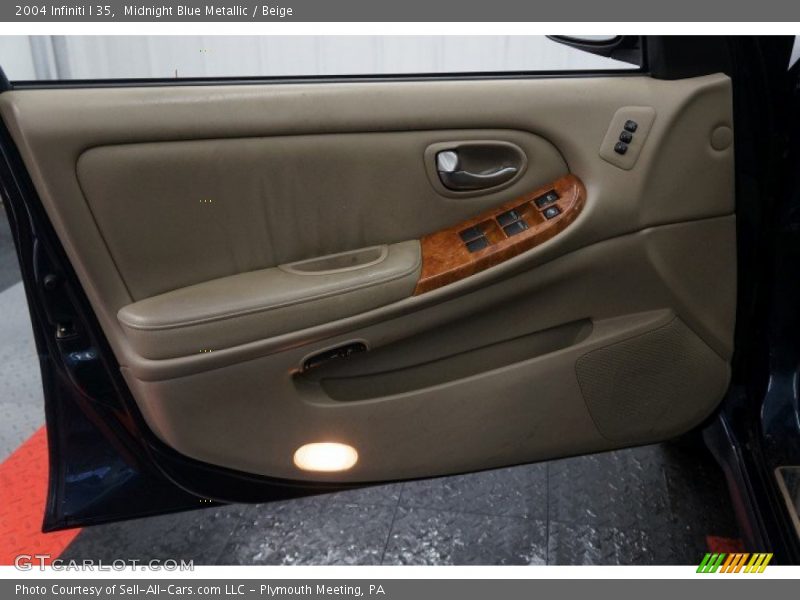 Midnight Blue Metallic / Beige 2004 Infiniti I 35