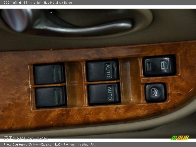 Midnight Blue Metallic / Beige 2004 Infiniti I 35