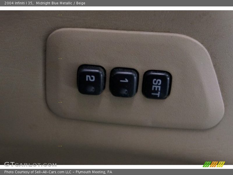 Midnight Blue Metallic / Beige 2004 Infiniti I 35