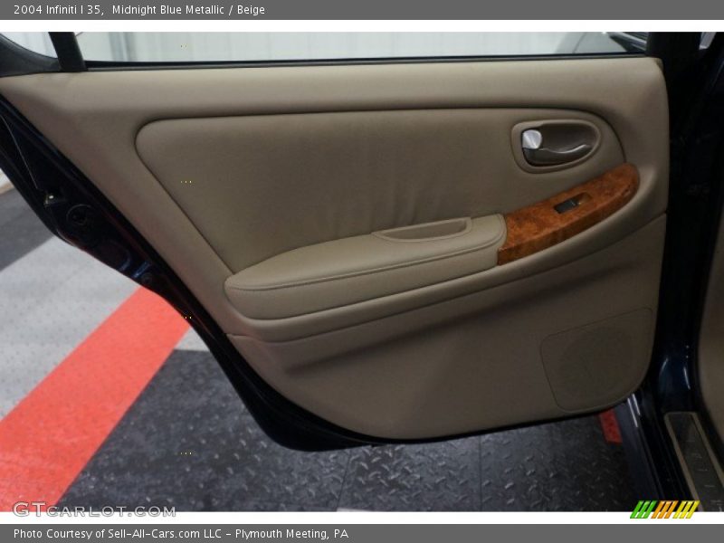 Midnight Blue Metallic / Beige 2004 Infiniti I 35