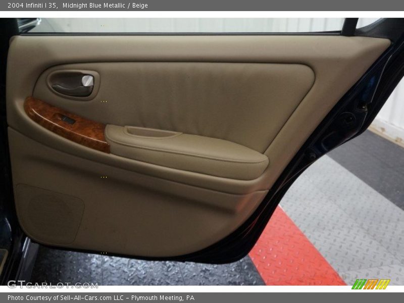 Midnight Blue Metallic / Beige 2004 Infiniti I 35