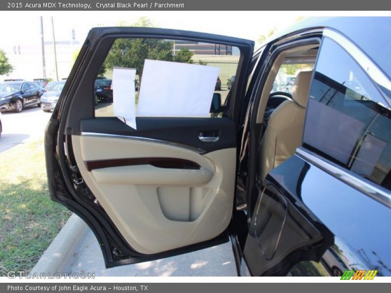 Crystal Black Pearl / Parchment 2015 Acura MDX Technology