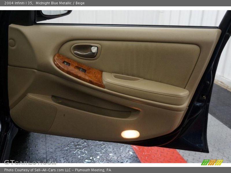 Midnight Blue Metallic / Beige 2004 Infiniti I 35