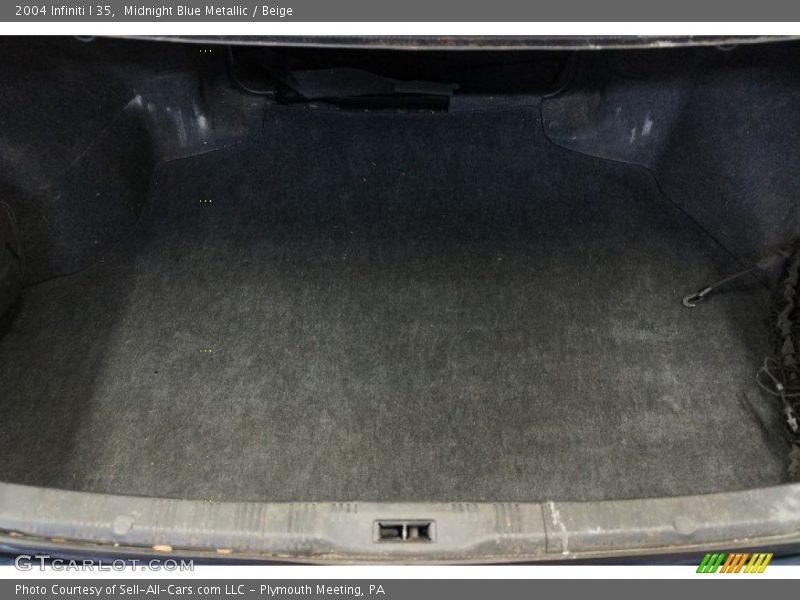 Midnight Blue Metallic / Beige 2004 Infiniti I 35