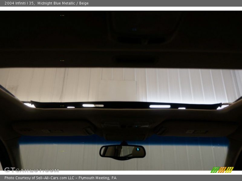 Midnight Blue Metallic / Beige 2004 Infiniti I 35