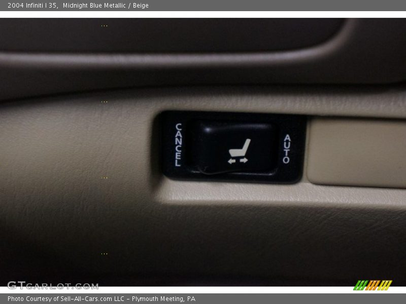 Midnight Blue Metallic / Beige 2004 Infiniti I 35