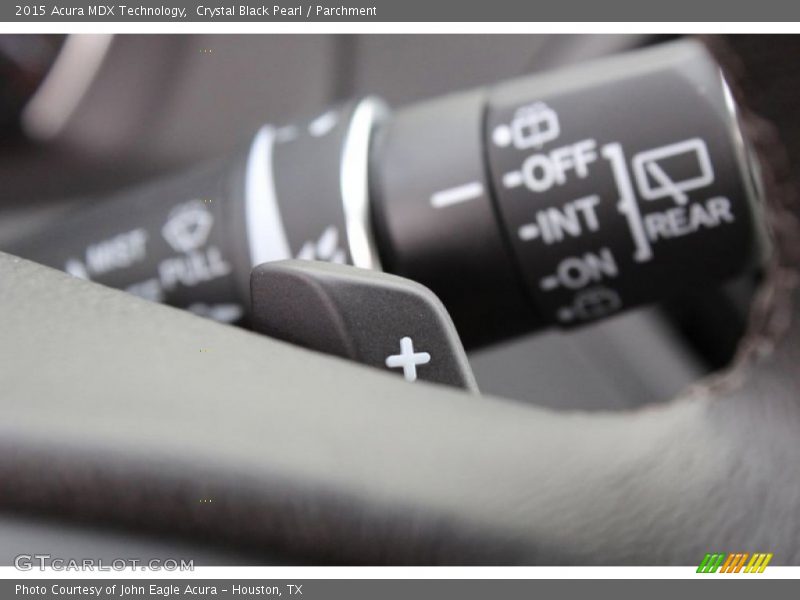 Crystal Black Pearl / Parchment 2015 Acura MDX Technology