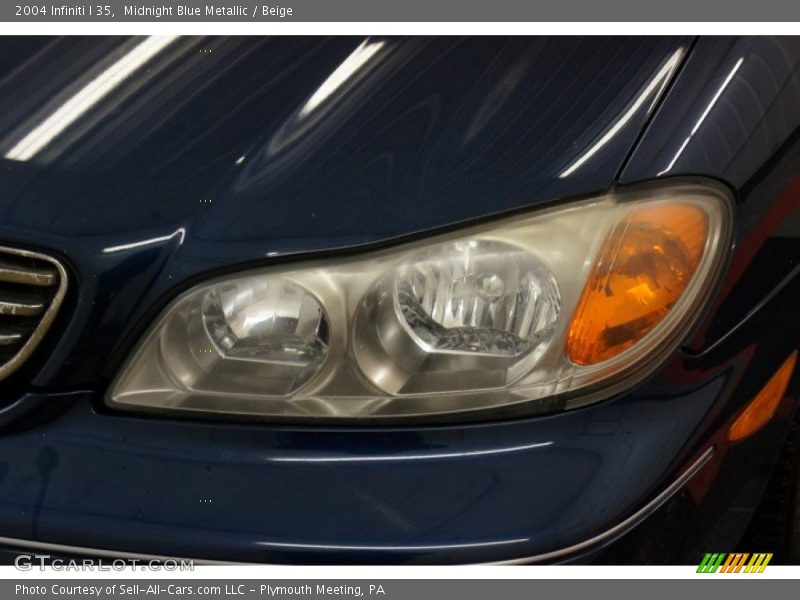 Midnight Blue Metallic / Beige 2004 Infiniti I 35