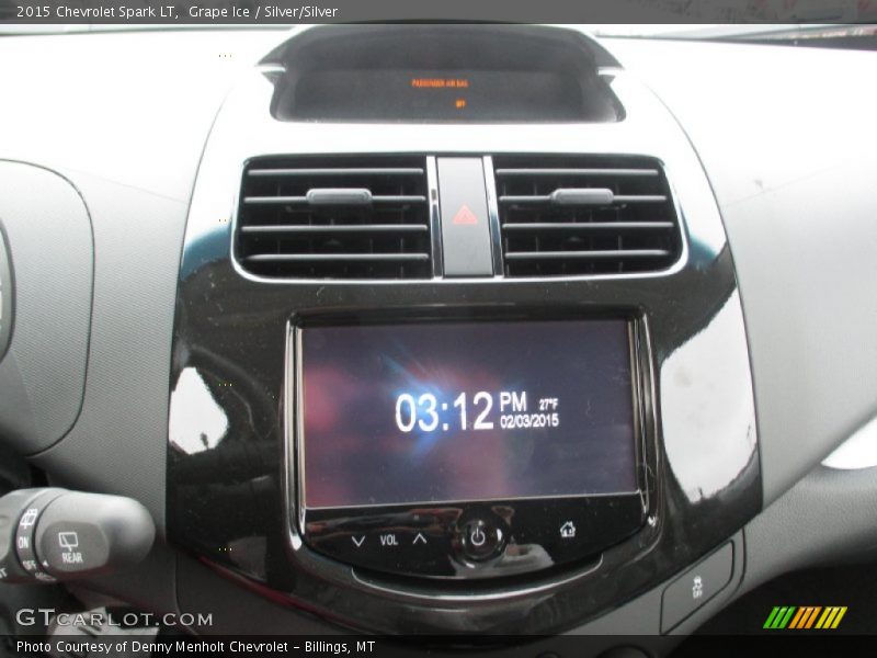 Grape Ice / Silver/Silver 2015 Chevrolet Spark LT