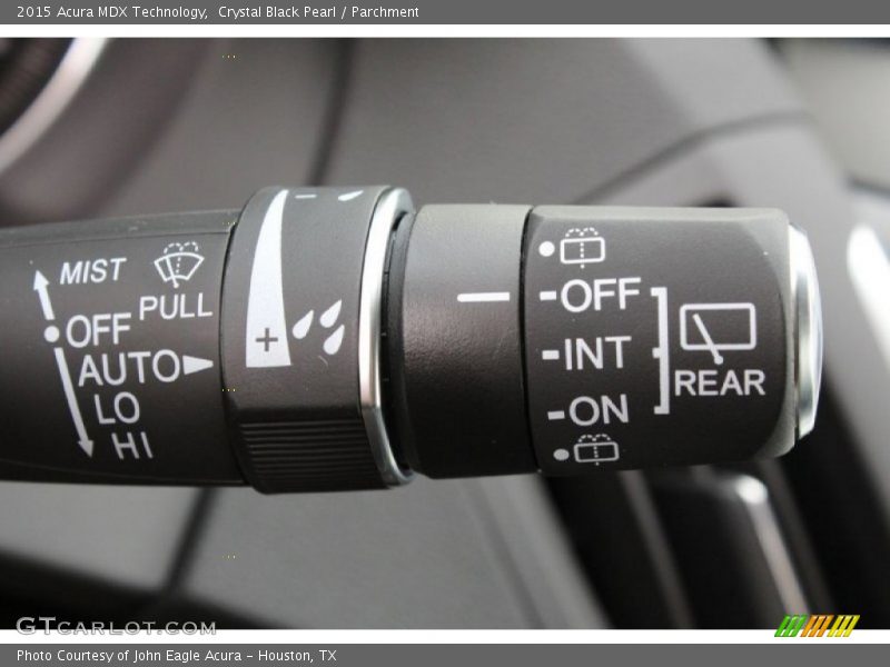 Crystal Black Pearl / Parchment 2015 Acura MDX Technology