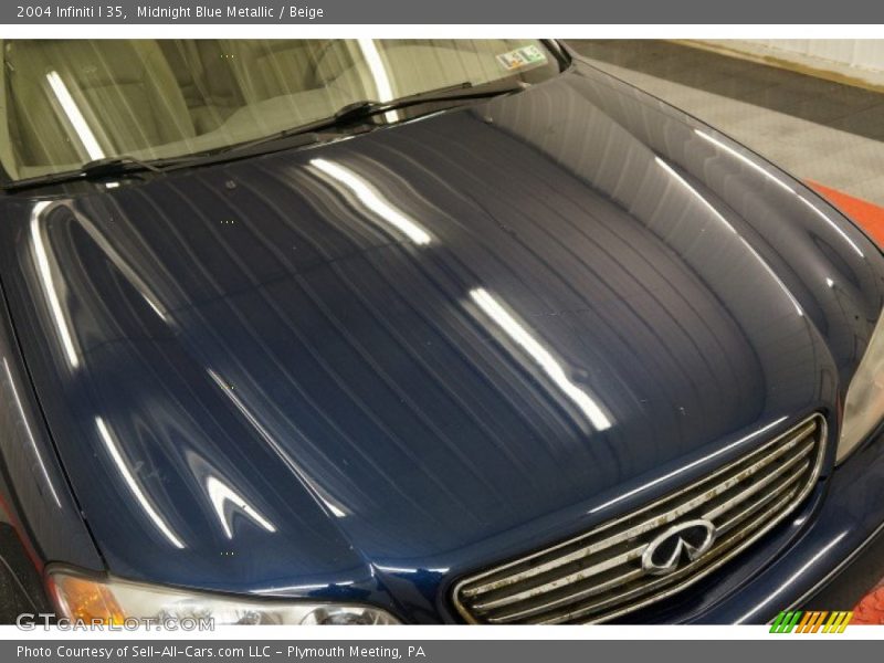 Midnight Blue Metallic / Beige 2004 Infiniti I 35