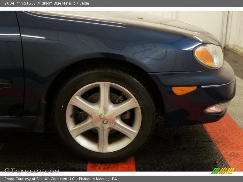 Midnight Blue Metallic / Beige 2004 Infiniti I 35