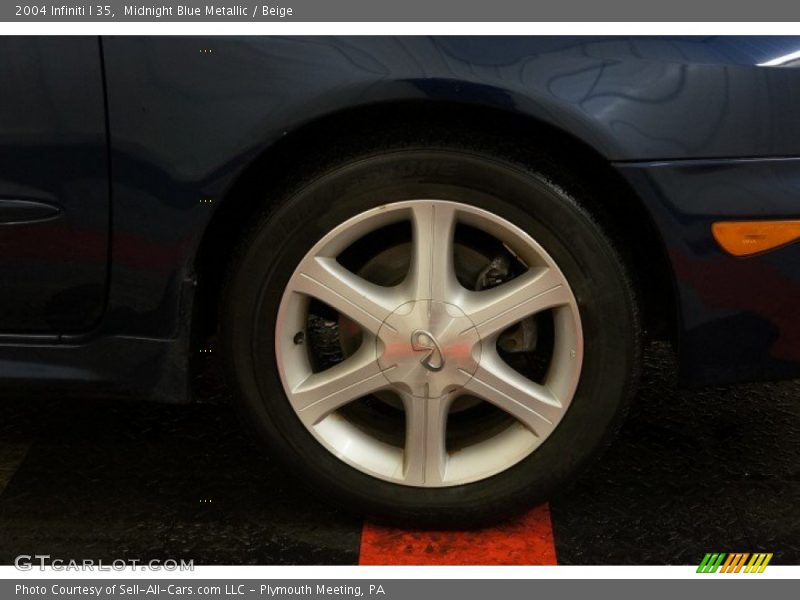 Midnight Blue Metallic / Beige 2004 Infiniti I 35