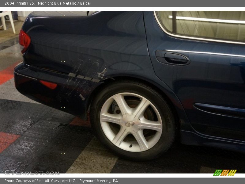 Midnight Blue Metallic / Beige 2004 Infiniti I 35