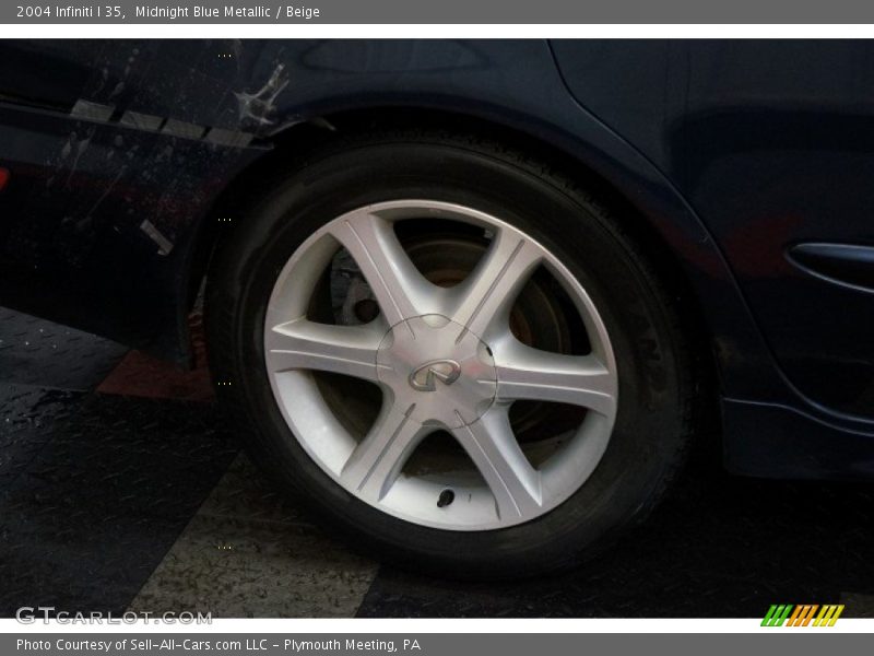 Midnight Blue Metallic / Beige 2004 Infiniti I 35