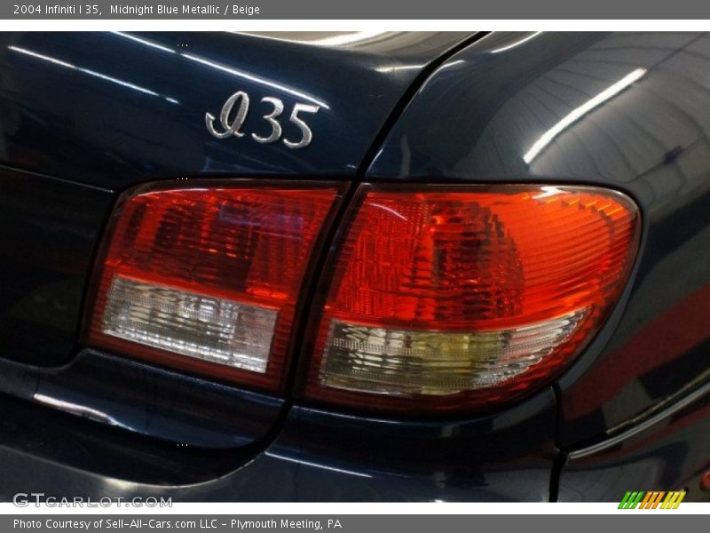 Midnight Blue Metallic / Beige 2004 Infiniti I 35