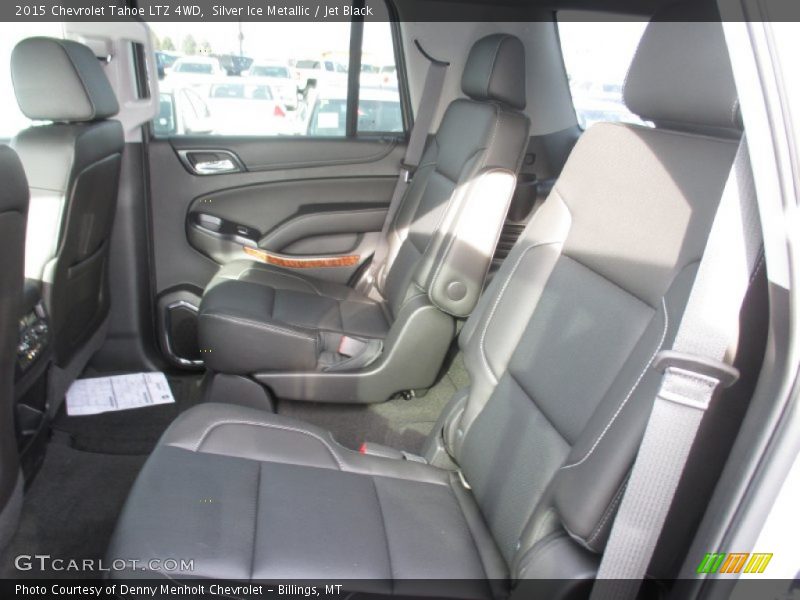 Silver Ice Metallic / Jet Black 2015 Chevrolet Tahoe LTZ 4WD