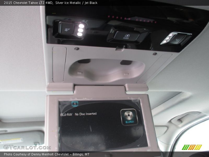 Silver Ice Metallic / Jet Black 2015 Chevrolet Tahoe LTZ 4WD