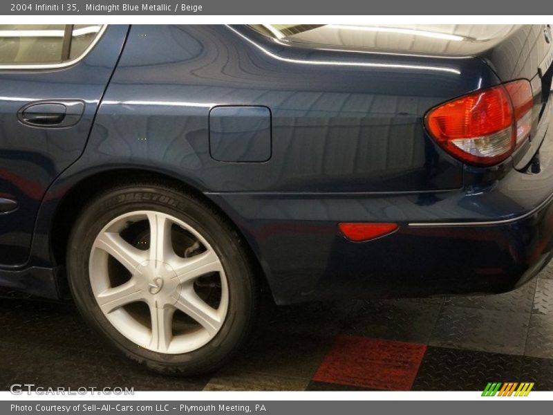 Midnight Blue Metallic / Beige 2004 Infiniti I 35