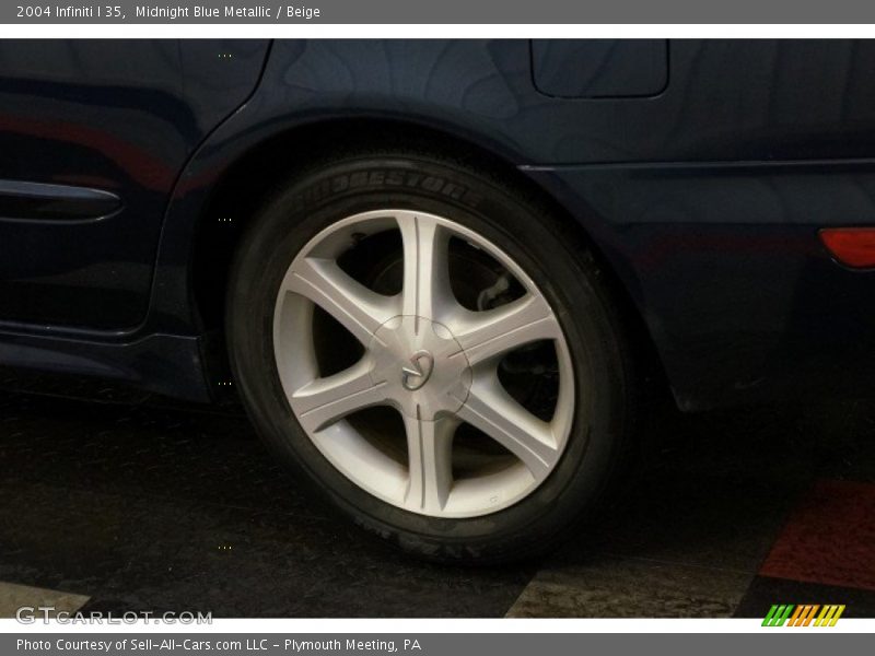 Midnight Blue Metallic / Beige 2004 Infiniti I 35