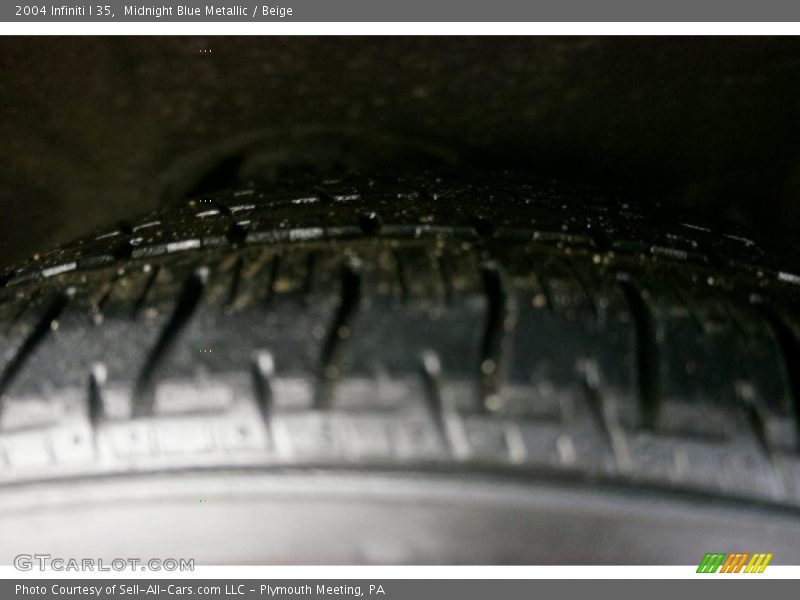 Midnight Blue Metallic / Beige 2004 Infiniti I 35