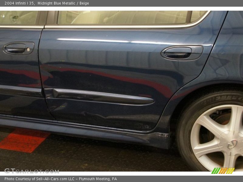Midnight Blue Metallic / Beige 2004 Infiniti I 35