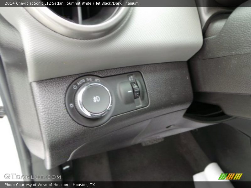 Summit White / Jet Black/Dark Titanium 2014 Chevrolet Sonic LTZ Sedan