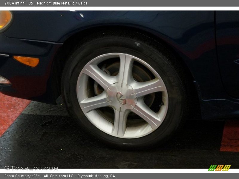 Midnight Blue Metallic / Beige 2004 Infiniti I 35