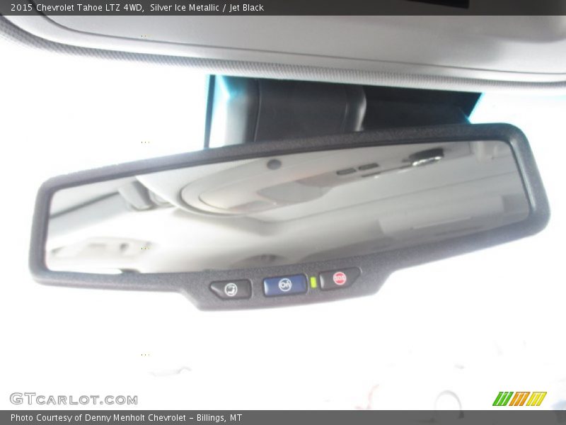 Silver Ice Metallic / Jet Black 2015 Chevrolet Tahoe LTZ 4WD
