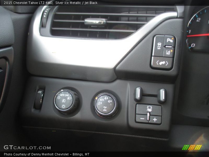Silver Ice Metallic / Jet Black 2015 Chevrolet Tahoe LTZ 4WD