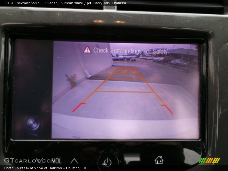 Summit White / Jet Black/Dark Titanium 2014 Chevrolet Sonic LTZ Sedan