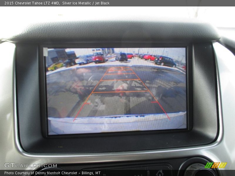 Silver Ice Metallic / Jet Black 2015 Chevrolet Tahoe LTZ 4WD