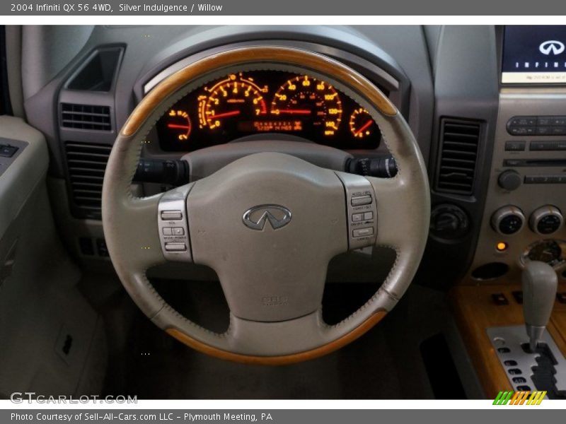 Silver Indulgence / Willow 2004 Infiniti QX 56 4WD