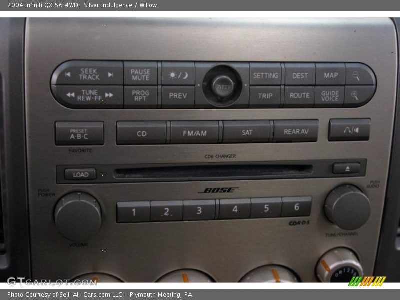 Silver Indulgence / Willow 2004 Infiniti QX 56 4WD