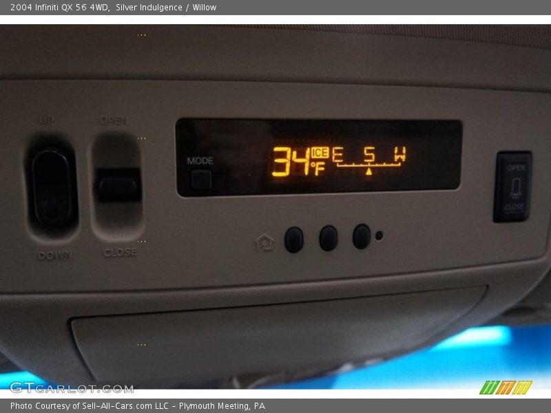 Silver Indulgence / Willow 2004 Infiniti QX 56 4WD