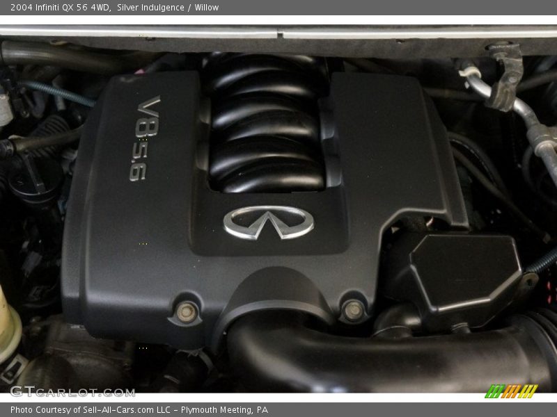Silver Indulgence / Willow 2004 Infiniti QX 56 4WD