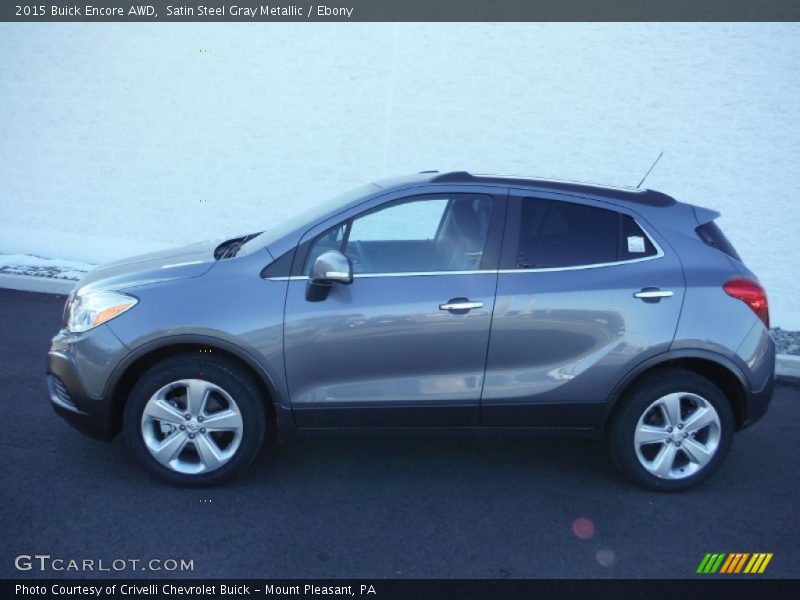  2015 Encore AWD Satin Steel Gray Metallic