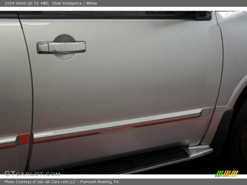 Silver Indulgence / Willow 2004 Infiniti QX 56 4WD