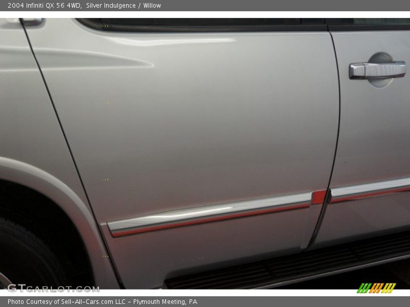 Silver Indulgence / Willow 2004 Infiniti QX 56 4WD