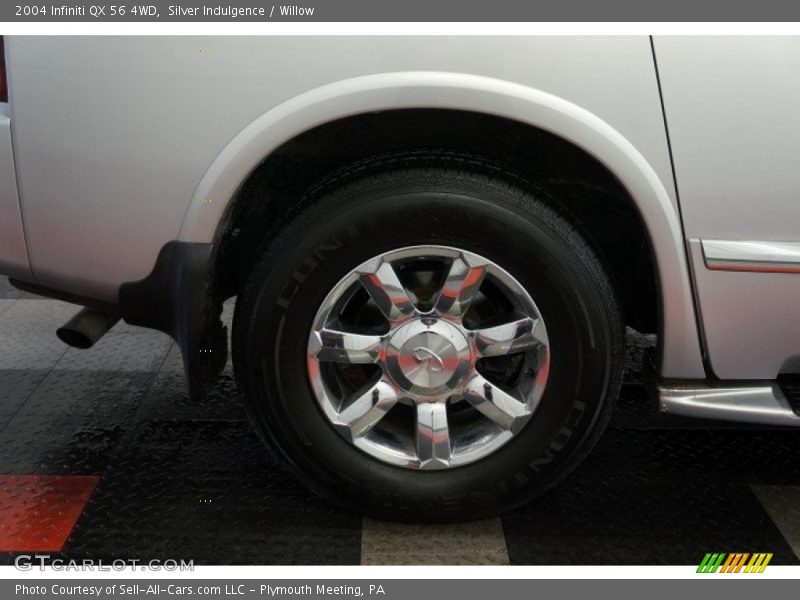 Silver Indulgence / Willow 2004 Infiniti QX 56 4WD