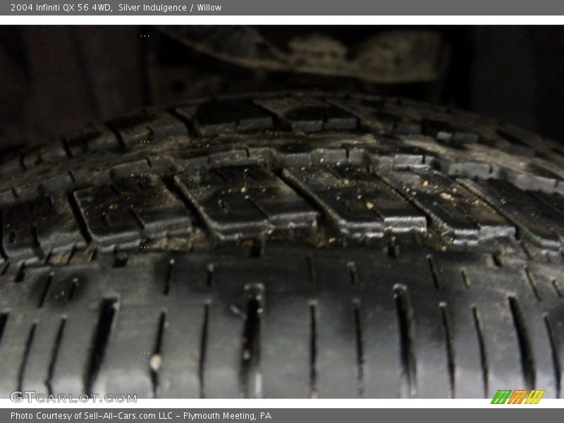 Silver Indulgence / Willow 2004 Infiniti QX 56 4WD
