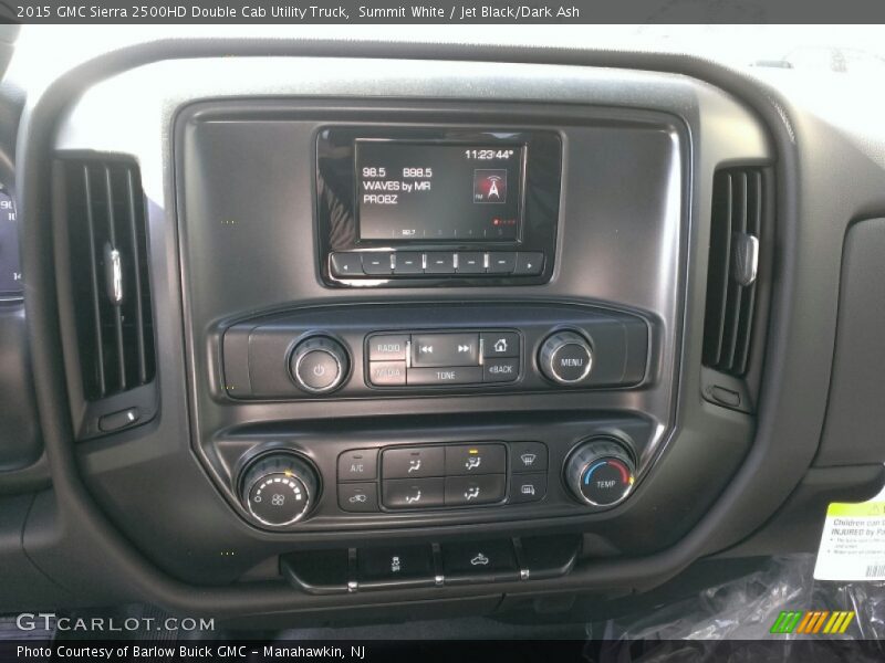 Summit White / Jet Black/Dark Ash 2015 GMC Sierra 2500HD Double Cab Utility Truck