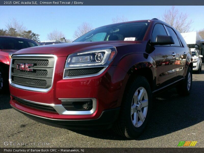 Crimson Red Tincoat / Ebony 2015 GMC Acadia SLE