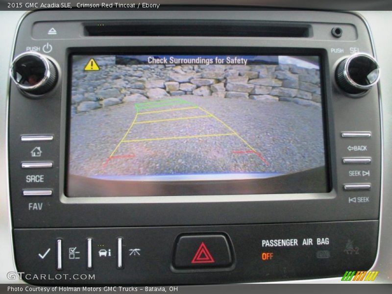 Crimson Red Tincoat / Ebony 2015 GMC Acadia SLE