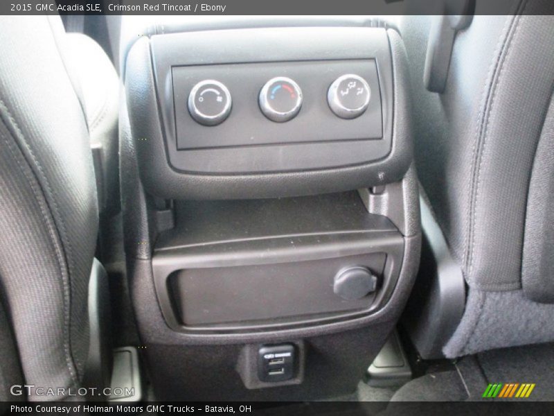 Crimson Red Tincoat / Ebony 2015 GMC Acadia SLE