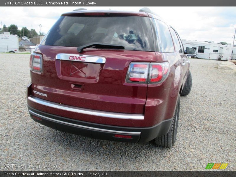 Crimson Red Tincoat / Ebony 2015 GMC Acadia SLE