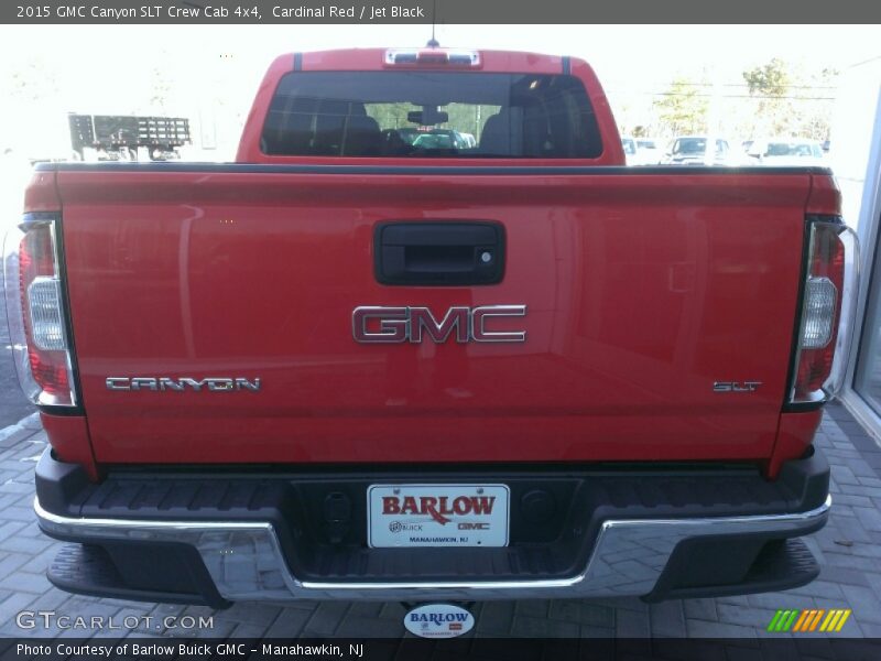 Cardinal Red / Jet Black 2015 GMC Canyon SLT Crew Cab 4x4