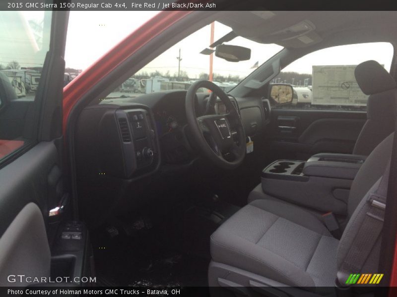 Fire Red / Jet Black/Dark Ash 2015 GMC Sierra 1500 Regular Cab 4x4