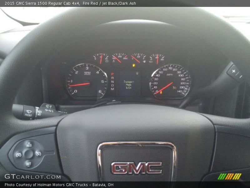 Fire Red / Jet Black/Dark Ash 2015 GMC Sierra 1500 Regular Cab 4x4