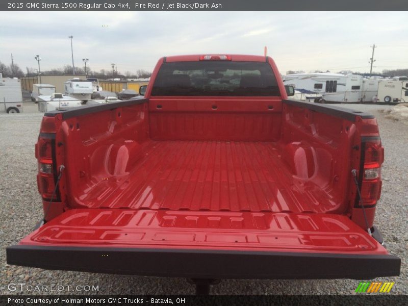 Fire Red / Jet Black/Dark Ash 2015 GMC Sierra 1500 Regular Cab 4x4